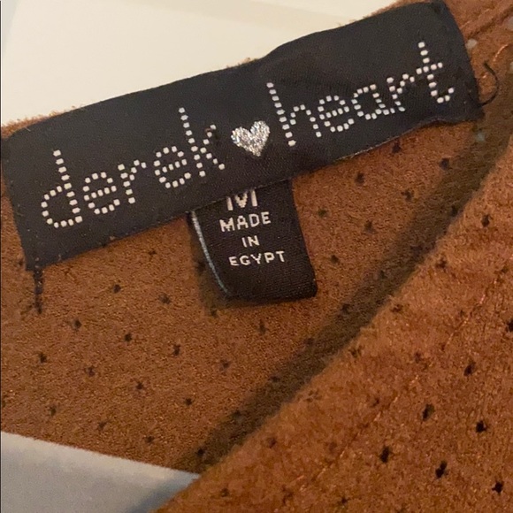 Suede brown tunic - Picture 2 of 3